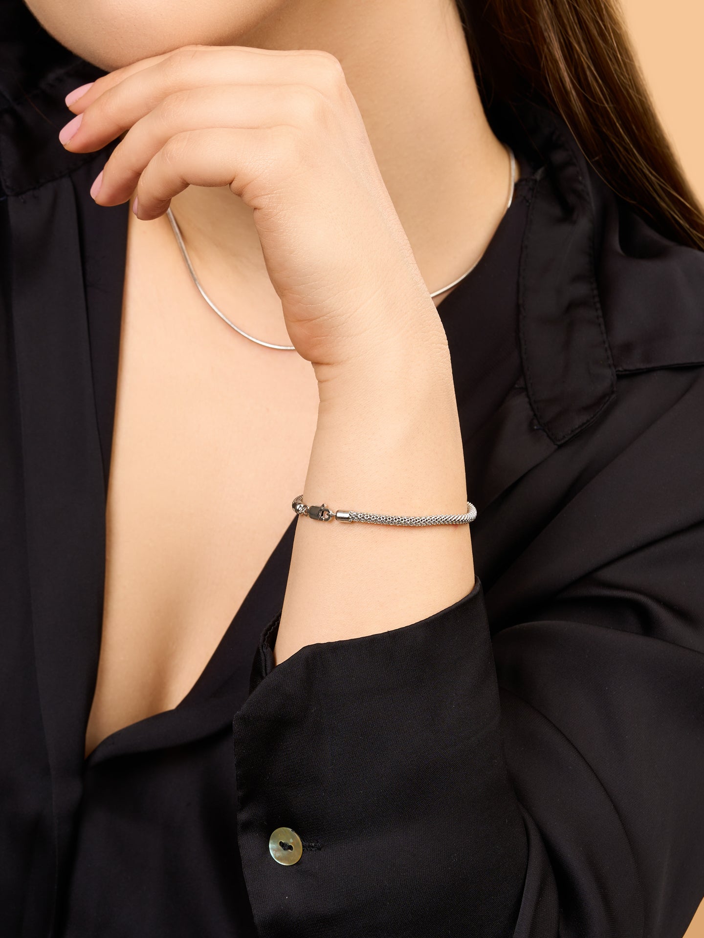 Brățară din argint Ortier Snake